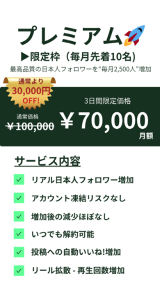プレミアムプラン🚀
